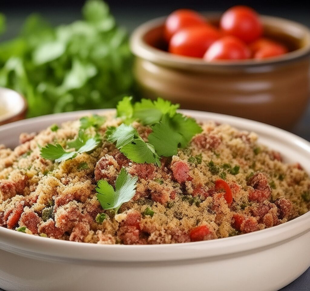 Farofa de Carne com Filé-Mignon