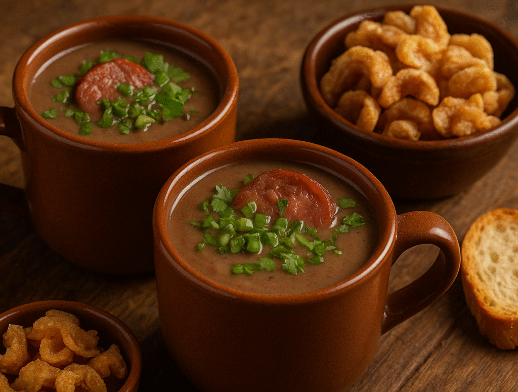 Caldinho de Feijão Cremoso e Temperado — Sabor de Casa no Copinho
