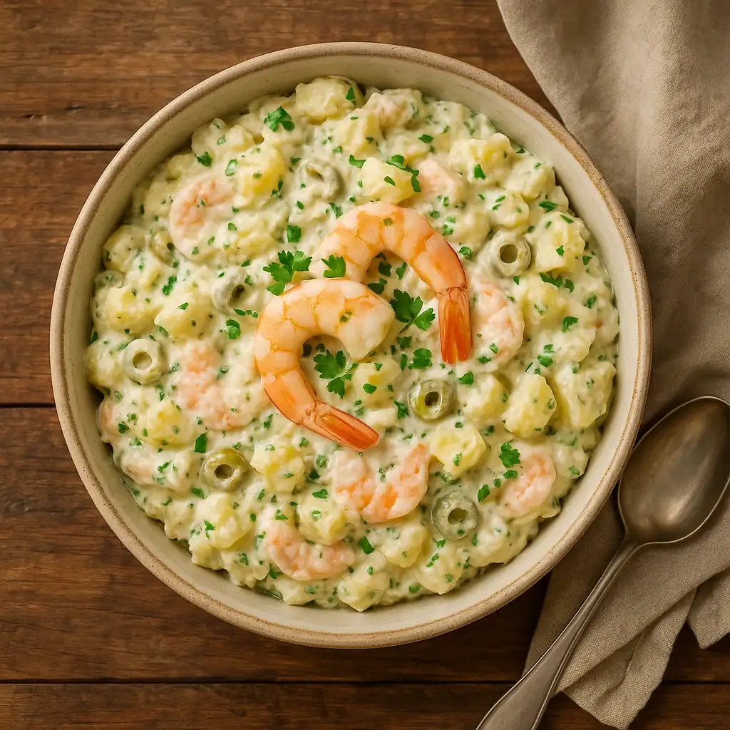 Maionese de Camarão Cremosa e Refrescante