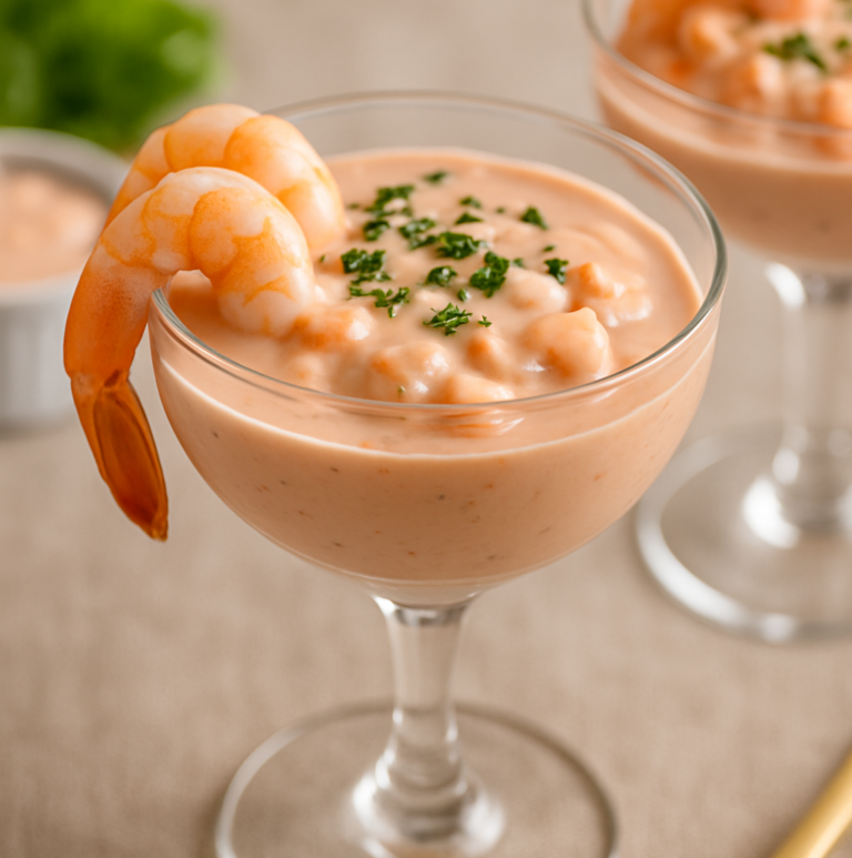Coquetel de Camarão Clássico e Refrescante