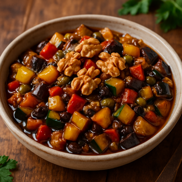 Caponata Siciliana: Um Clássico da Culinária Italiana