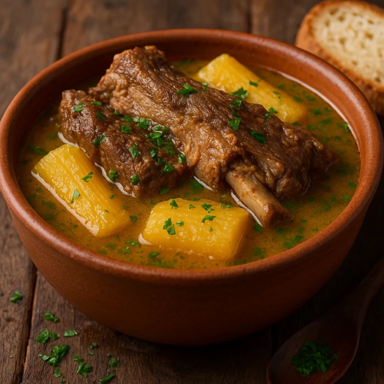 Vaca Atolada com Costela Macia e Mandioca Cremosa