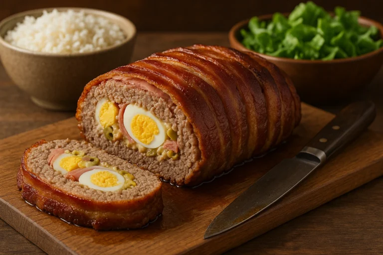 Carne Assada com Bacon: Sabor e Suculência no Forno