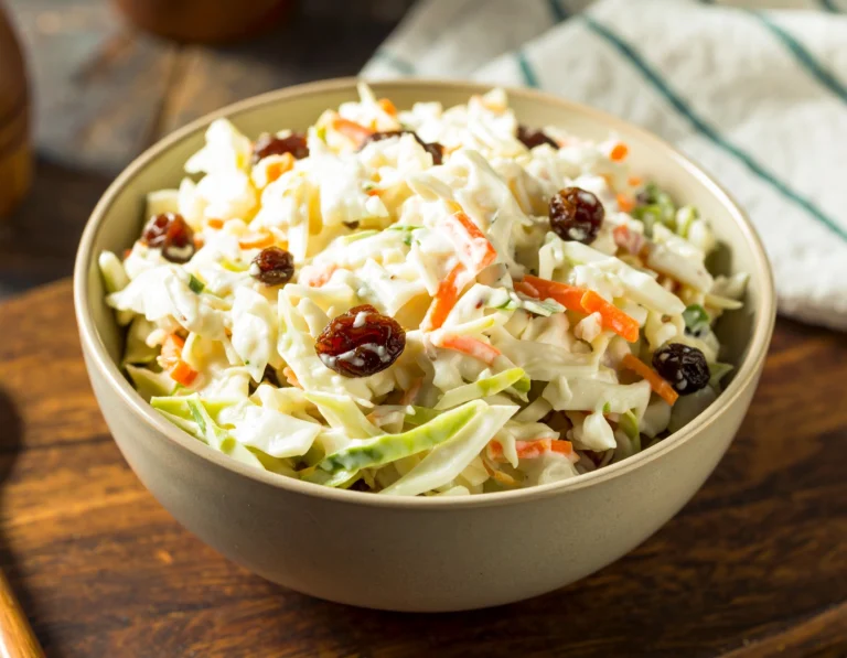 Salada Americana de Repolho: leve, crocante e cheia de sabor