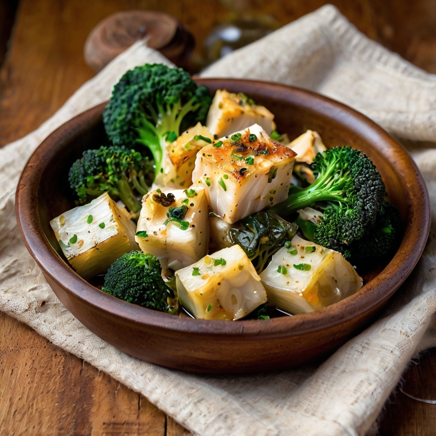 Bacalhau com brócolis: um prato clássico cheio de sabor