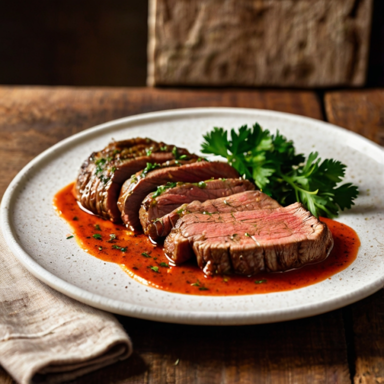 Lagarto com creme picante: suculento e cheio de sabor