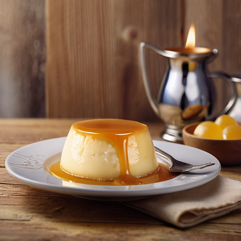 Pudim de Queijo Cremoso e Leve