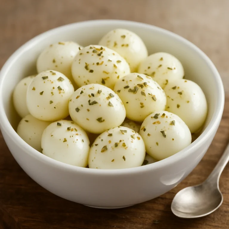 Ovos de Codorna Temperados com Azeite e Orégano