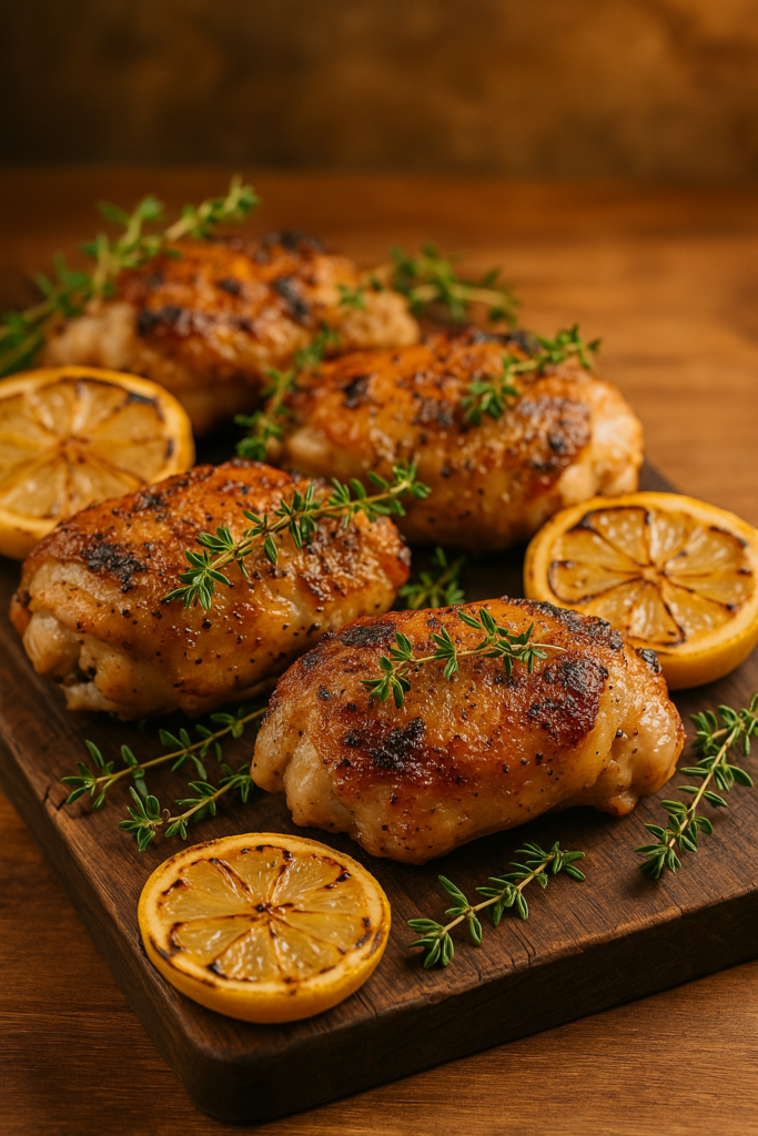 Sobrecoxa de Frango na Churrasqueira – Suculenta e Cheia de Sabor