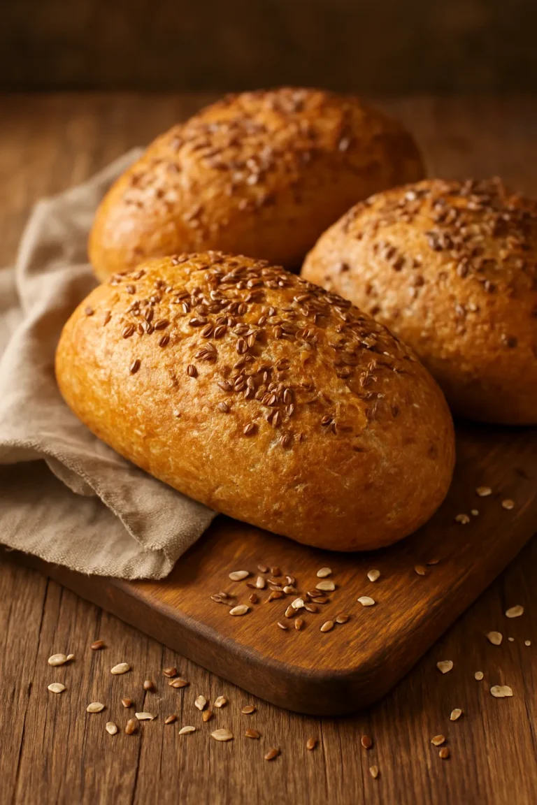 Pão Saudável com Aveia e Linhaça