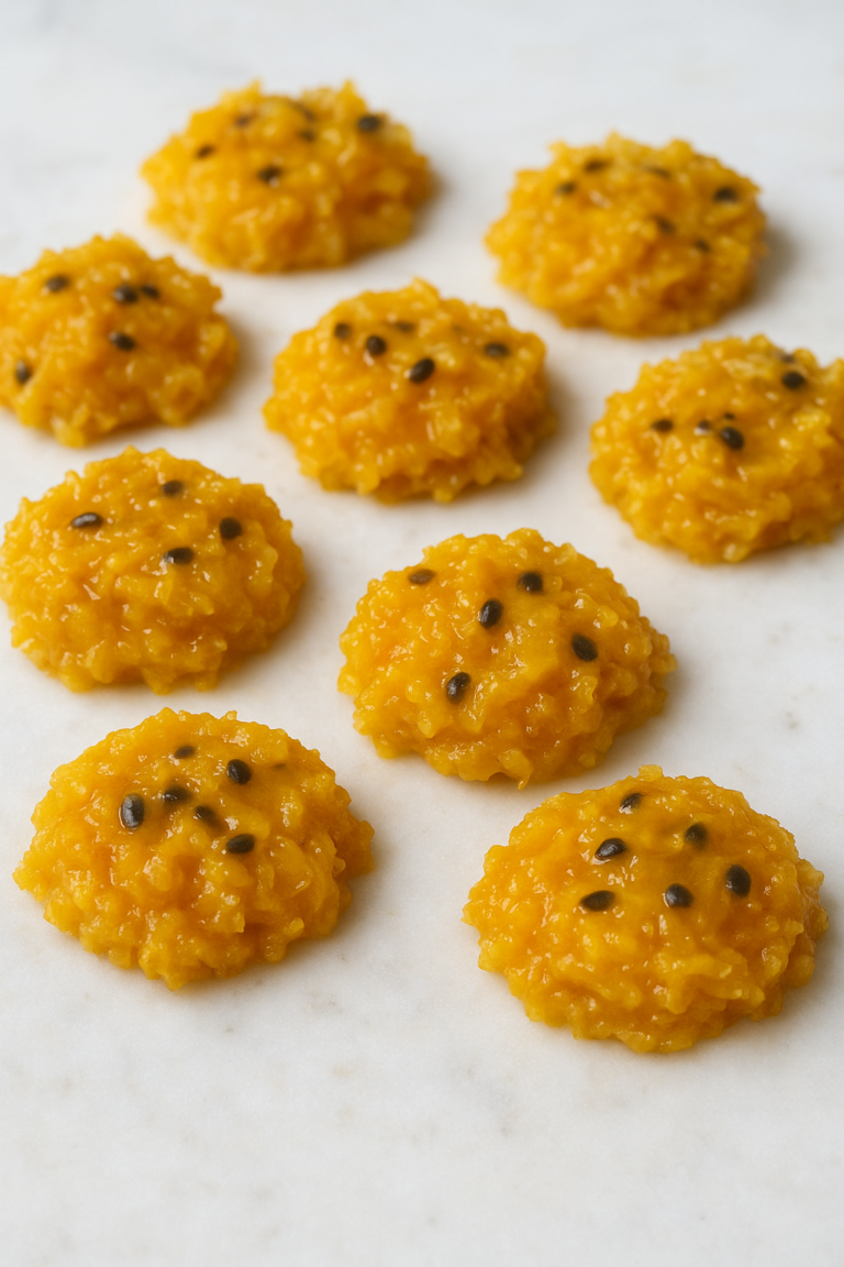 Cocada de Maracujá: Doce Brasileiro com um Toque Tropical