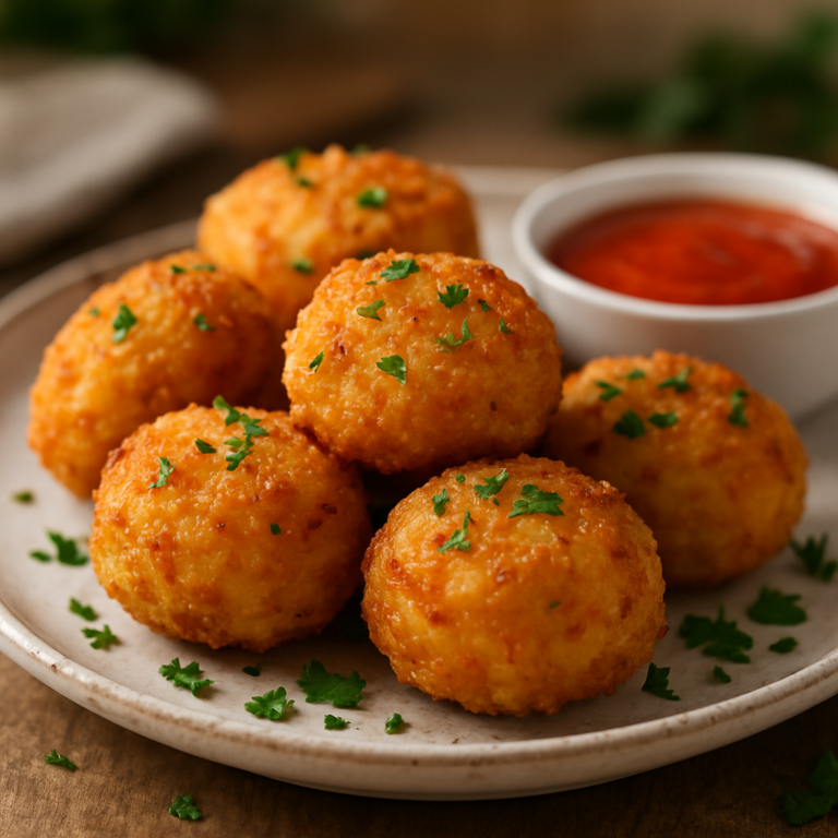 Bolinho de Arroz Crocante — Receita Fácil e Deliciosa