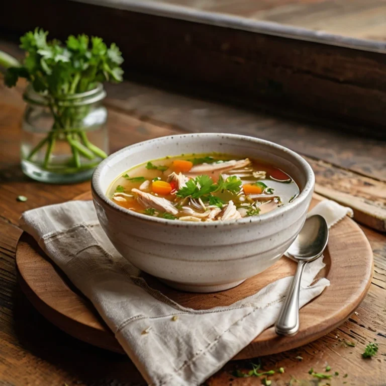 Canja de Galinha Simples e Caseira
