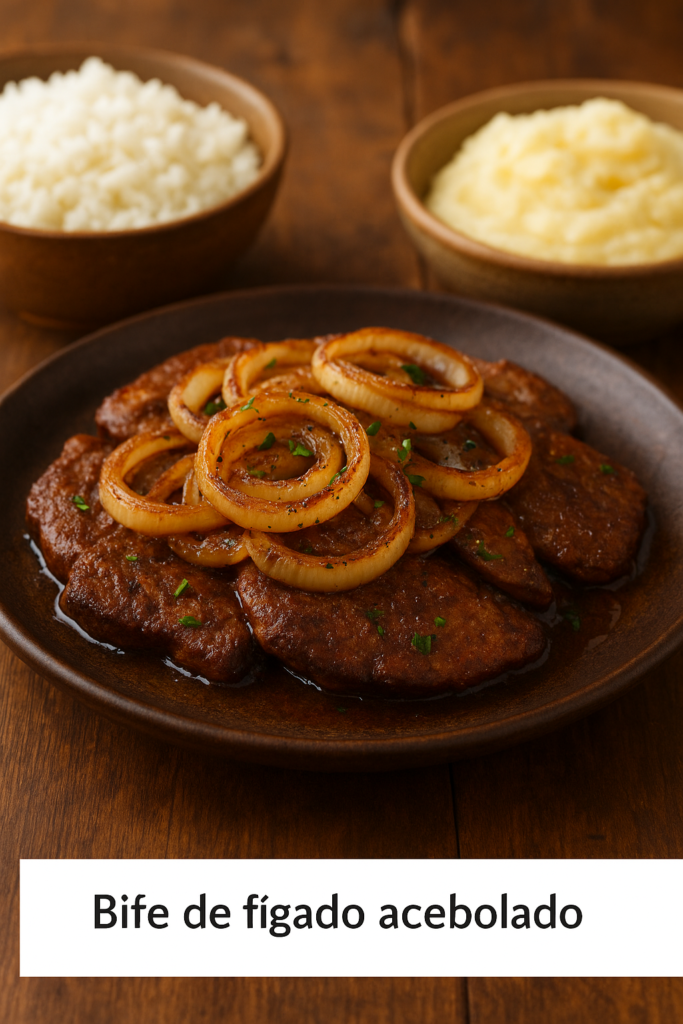 Bife de Fígado Acebolado: Receita Clássica e Saborosa