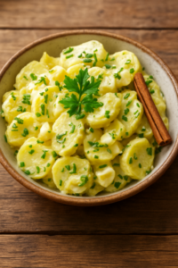 Salada de Batatas Cremosa com Molho Caseiro