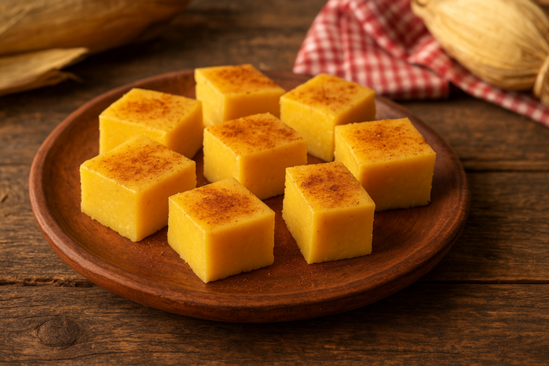 Curau de Corte Cremoso e Tradicional