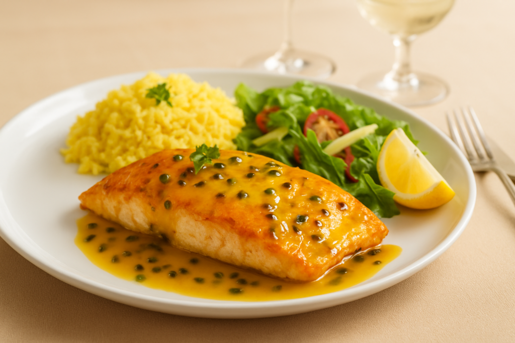 Filé de Peixe com Molho de Maracujá: sabor tropical na sua mesa