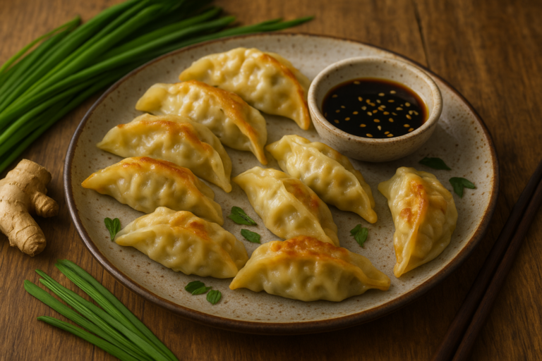 Guioza de Lombo Suíno e Nirá