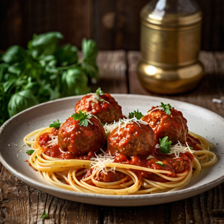 Espaguete com Polpetas – Receita Italiana Clássica