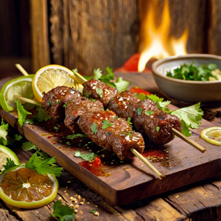 Kafta no Espeto: Receita Tradicional e Saborosa